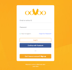 oovoo sign in for video chat